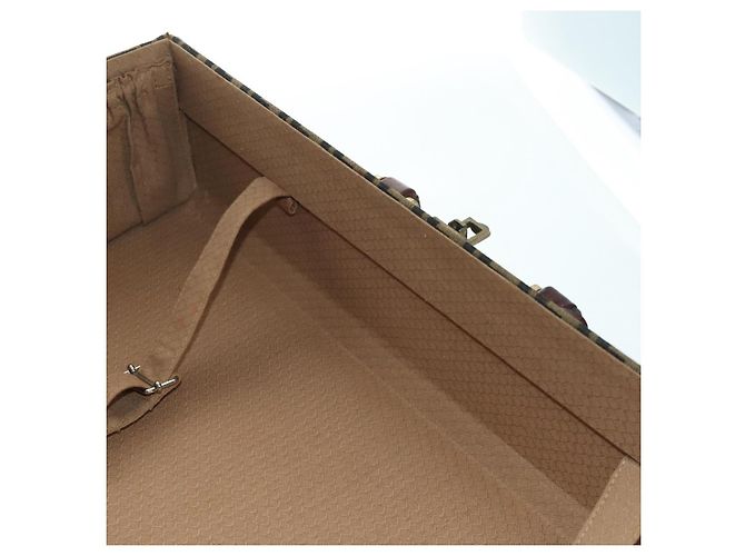 FENDI Zucca Canvas Trunk Black Brown - vista 33
