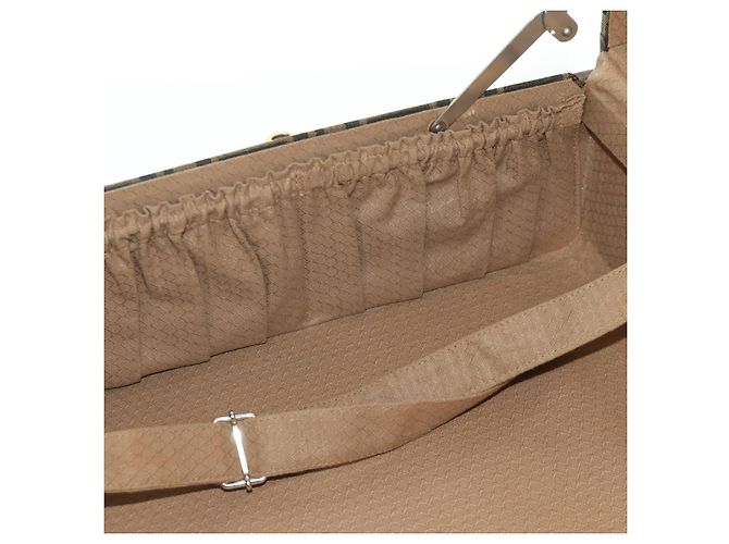 FENDI Zucca Canvas Trunk Black Brown - vista 35