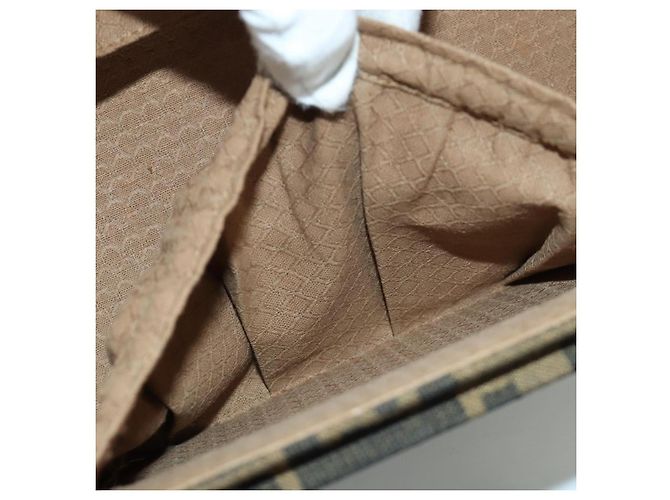 FENDI Zucca Canvas Trunk Black Brown - vista 37