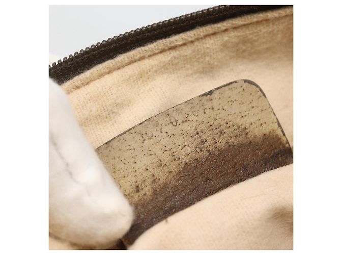 GUCCI GG Supreme Web Sherry Line Bag PVC Beige Gold 164 02 077 - vista 25