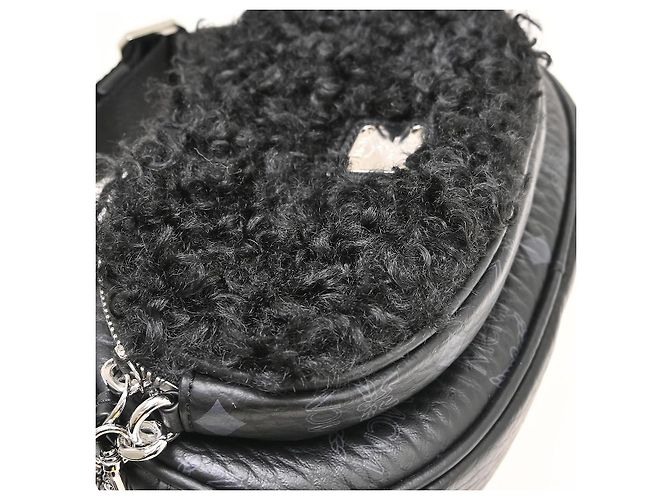 MCM Pelle Vintage Nero - vista 5
