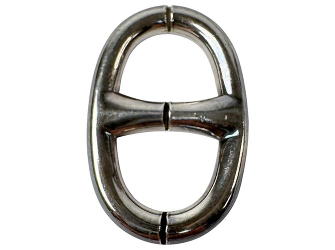 Ring Hermès Anello per foulard Hermes Chaine d'Ancre Argento - vista 2