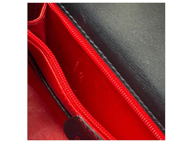 Borsa a tracolla mini 2 vie Gucci Old Bamboo Nero - vista 19