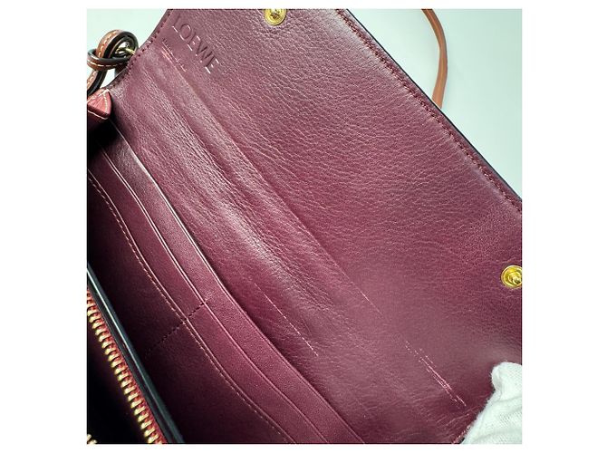 Loewe Gate Pochette Schultertasche Bordeaux - Ansicht 10