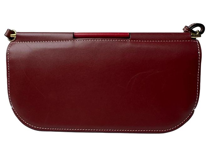 Loewe Gate Pochette Schultertasche Bordeaux - Ansicht 3
