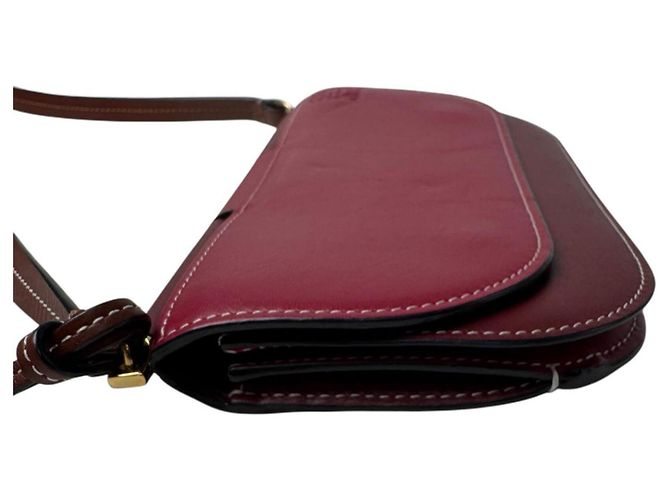 Loewe Gate Pochette Schultertasche Bordeaux - Ansicht 5