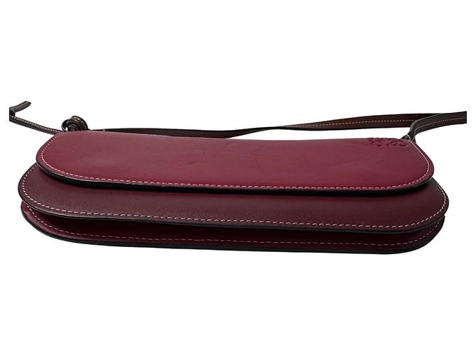 Loewe Gate Pochette Schultertasche Bordeaux - Ansicht 6