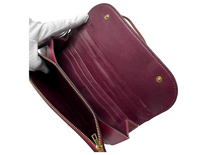 Loewe Gate Pochette Schultertasche Bordeaux - Ansicht 7