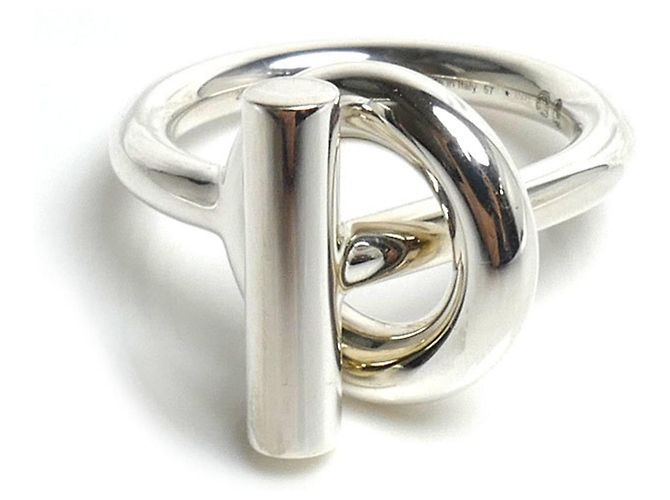 Ring Hermès Anello Hermes Sterling Silver 925 Echappé MM - vista 3