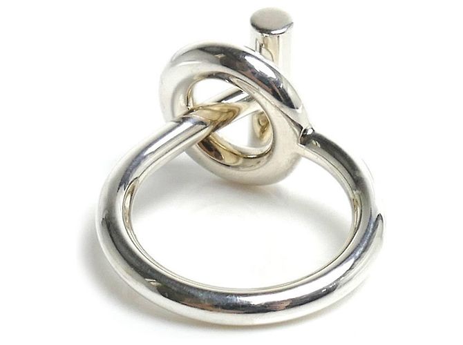 Ring Hermès Anello Hermes Sterling Silver 925 Echappé MM - vista 4