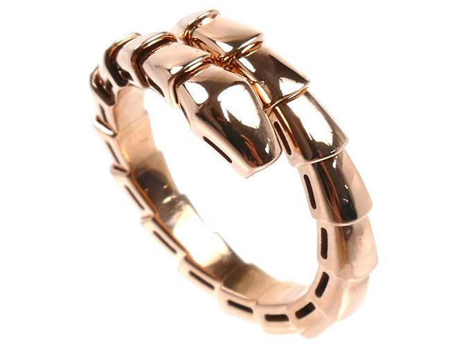 Bulgari Anello Bvlgari Serpenti Viper in oro rosa 18K - vista 2