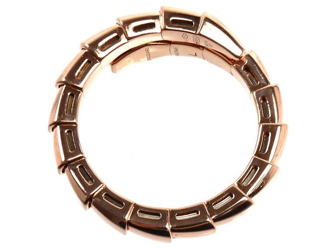 Bulgari Anello Bvlgari Serpenti Viper in oro rosa 18K - vista 4