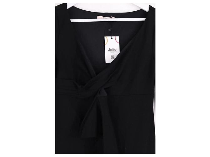 Vestido de algodón negro Red Valentino - vista 2