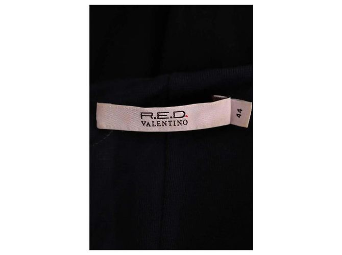 Vestido de algodón negro Red Valentino - vista 5