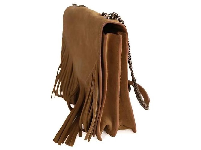 Borsa a tracolla Gerard Darel in pelle camel Cammello - vista 2