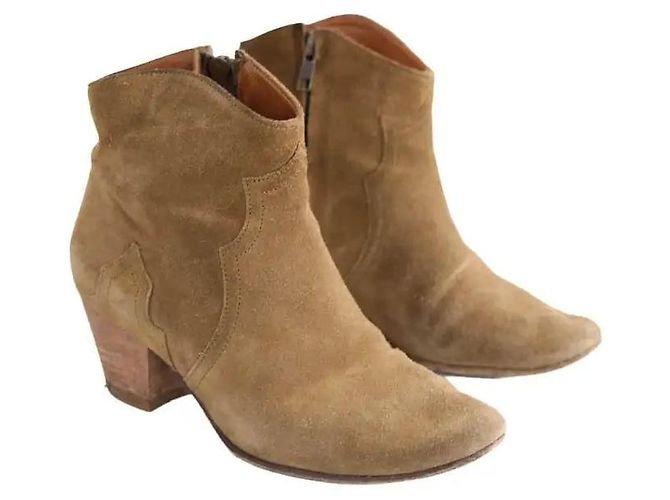 Isabel Marant Etoile Khaki-Stiefel - Ansicht 3