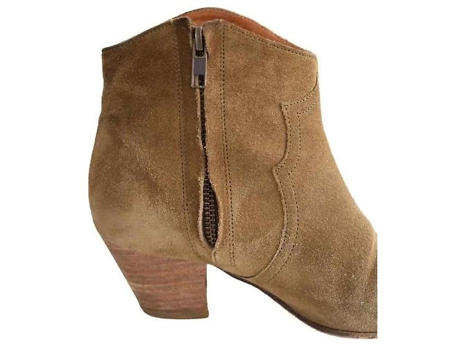 Isabel Marant Etoile Khaki-Stiefel - Ansicht 4