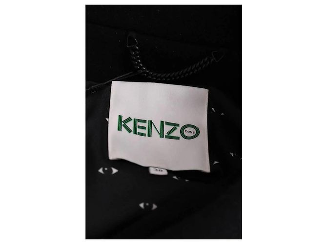 Kenzo Cappotto nero - vista 4