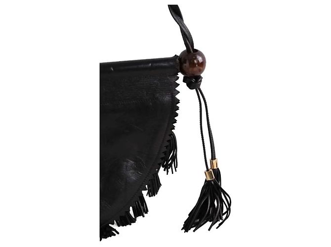 Givenchy Schultertasche aus schwarzem Leder - Ansicht 3