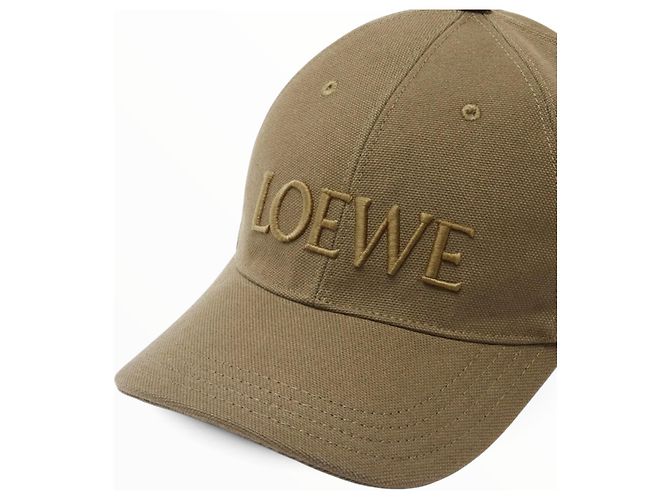 Loewe Baumwollkappe in Military Green Grün - Ansicht 4