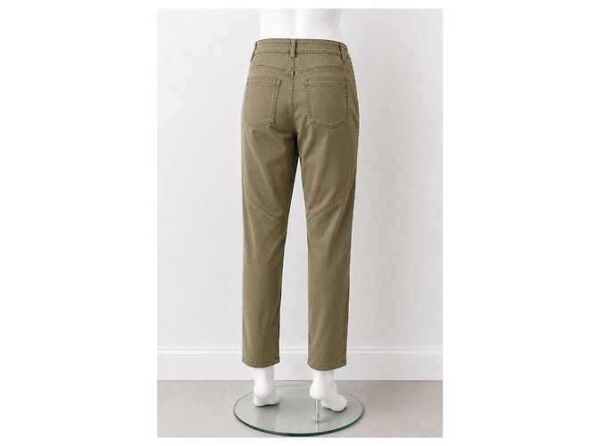 Pantaloni Cargo Vintage in Cotone Khaki Emilio Pucci Cachi - vista 3