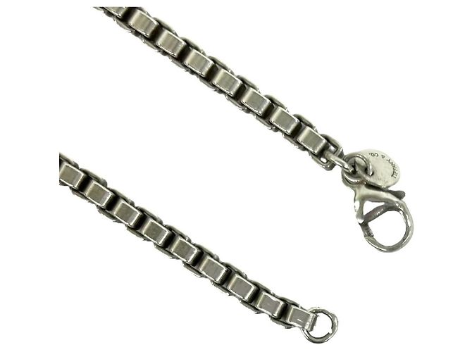 Tiffany & Co Bracciale con Charm Venetian Vintage Tiffany Argento - vista 5
