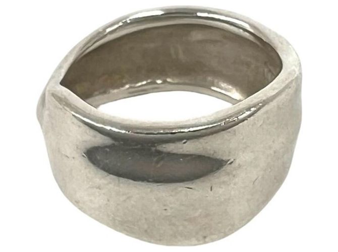Tiffany & Co Tiffany Vintage Leaf Band Ring Silber - Ansicht 4