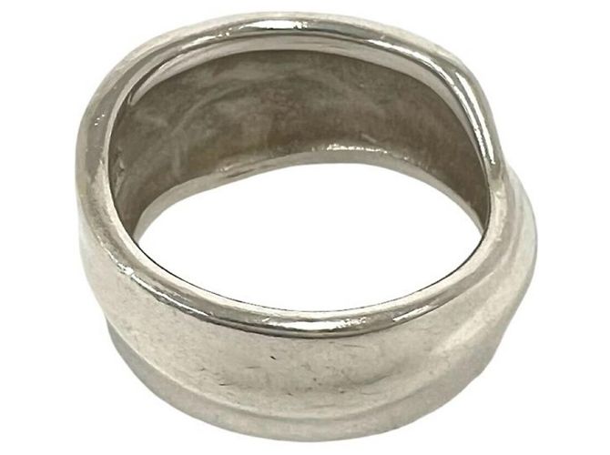 Tiffany & Co Tiffany Vintage Leaf Band Ring Silber - Ansicht 5