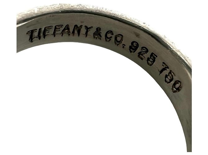 Tiffany & Co Tiffany Vintage Hook & Eye Ring Silber Golden - Ansicht 3