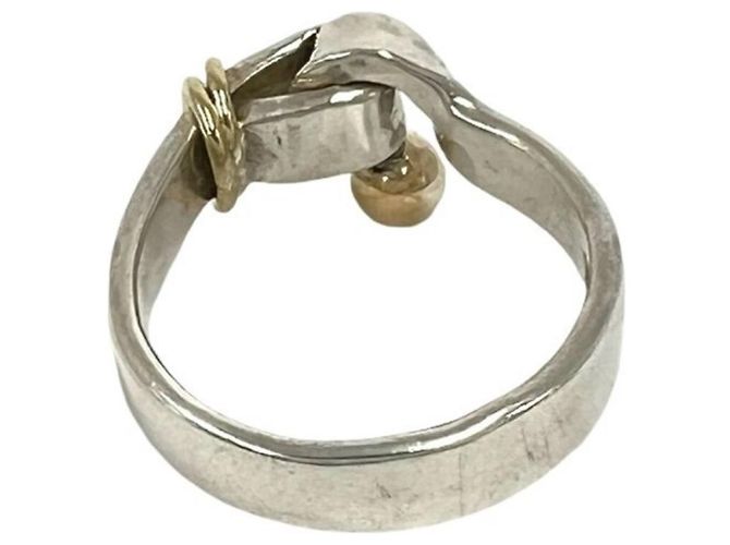 Tiffany & Co Tiffany Vintage Hook & Eye Ring Silber Golden - Ansicht 6