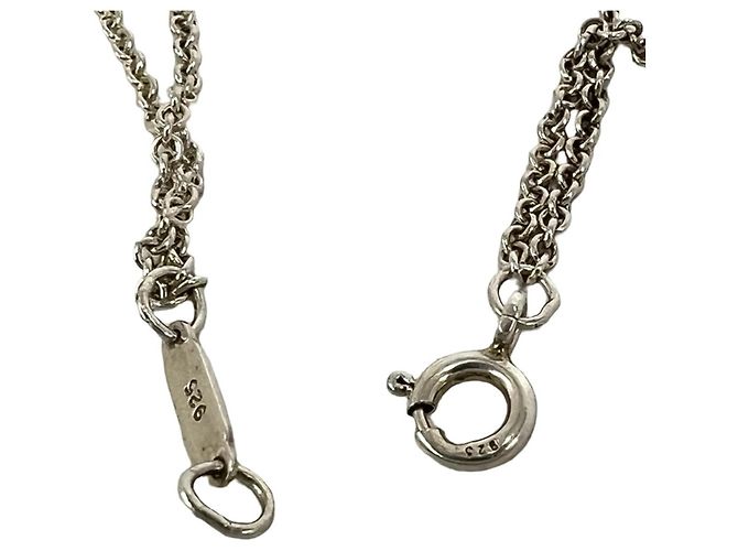 Tiffany & Co Collana Tiffany Vintage Infinity Argento - vista 5