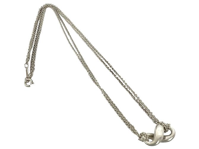 Tiffany & Co Collana Tiffany Vintage Infinity Argento - vista 6