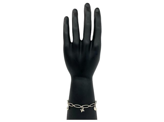Tiffany & Co Bracciale Tiffany Vintage con 5 charm Argento - vista 2