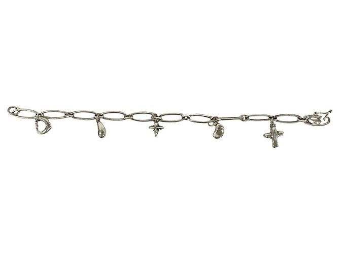 Tiffany & Co Bracciale Tiffany Vintage con 5 charm Argento - vista 5