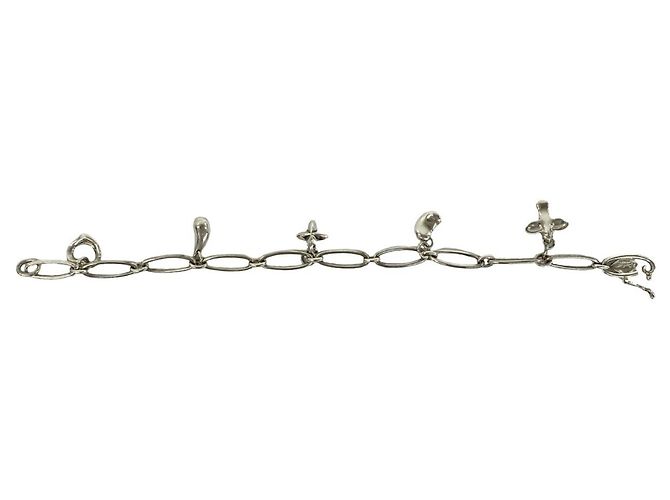 Tiffany & Co Bracciale Tiffany Vintage con 5 charm Argento - vista 6
