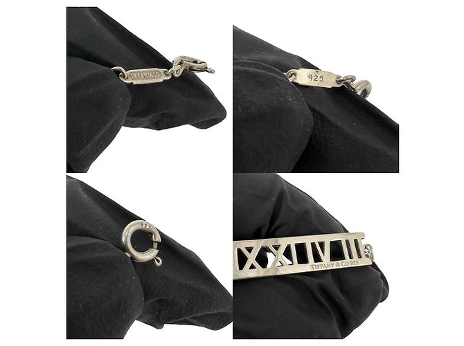 Tiffany & Co Collana Tiffany Vintage Atlas Bar Argento - vista 3