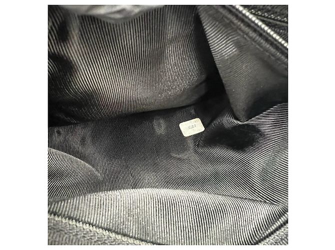 Borsa Tote Chanel Vintage Matelassé Coco Mark Nero - vista 10
