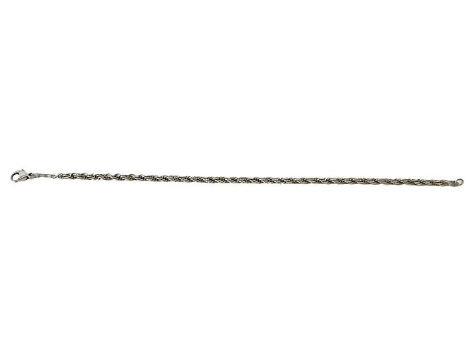 Tiffany & Co Bracciale Tiffany Vintage Twist Rope Argento D'oro - vista 5
