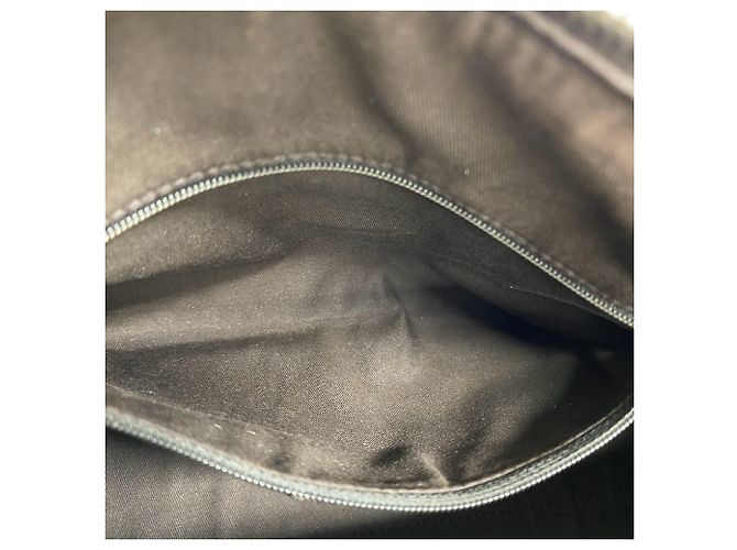 Borsa Boston Gucci in tela e pelle marrone - vista 10