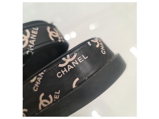 Sandali Dad Chanel Gate No.5 Neri - EU 38 Usati - vista 7
