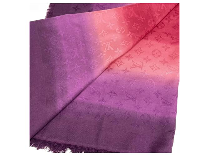 Louis Vuitton Monogram Schal Pink Lila - Ansicht 2