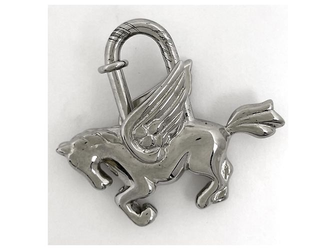 Hermès Collana con pendente Hermes Silver Pegasus Cadena Argento - vista 2