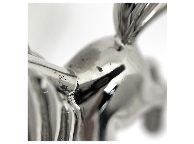 Hermès Collana con pendente Hermes Silver Pegasus Cadena Argento - vista 4