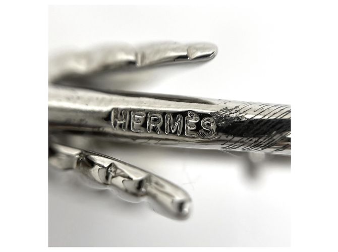 Hermès Collana con pendente Hermes Silver Pegasus Cadena Argento - vista 5