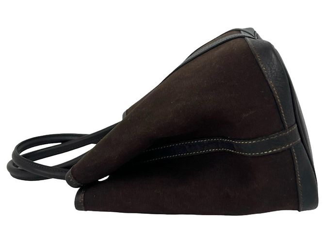 Hermès Borsa a tracolla Hermes Garden Party TPM Marrone - vista 5