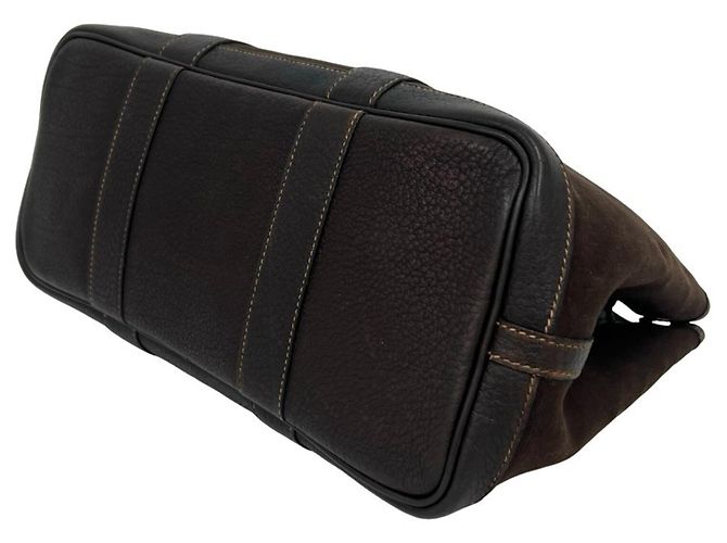 Hermès Borsa a tracolla Hermes Garden Party TPM Marrone - vista 8