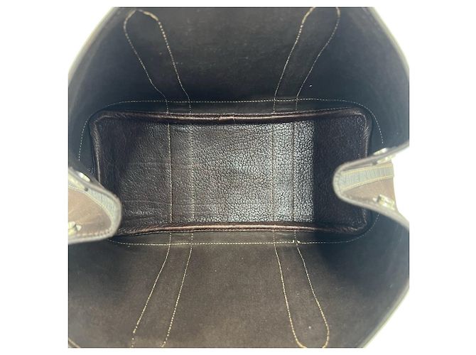 Hermès Borsa a tracolla Hermes Garden Party TPM Marrone - vista 9