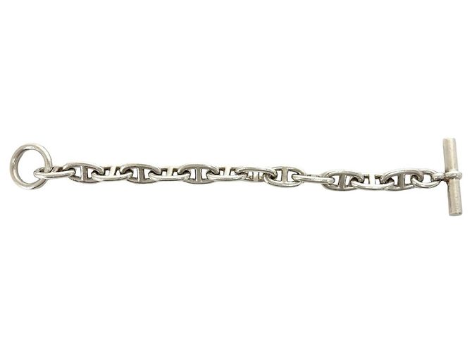 Hermès Bracciale Hermes Vintage Chaine d'Ancre GM Argento - vista 6