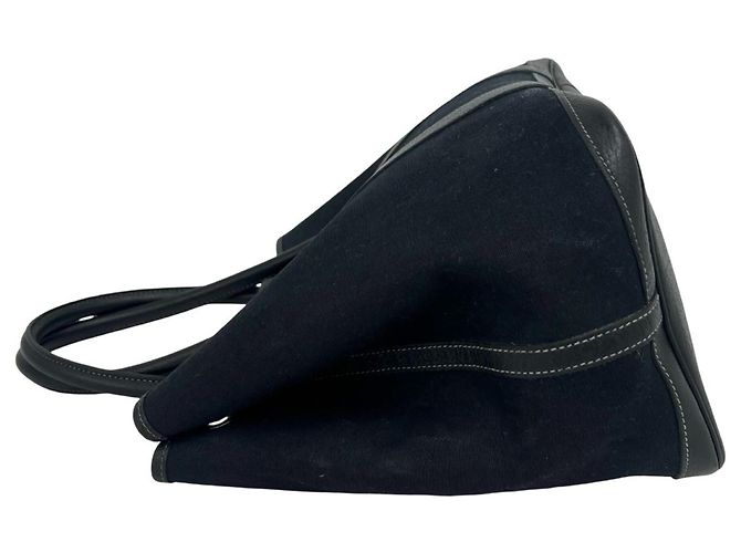 Hermès Borsa Tote Hermes Garden Party PM Nero - vista 5