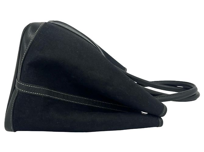 Hermès Borsa Tote Hermes Garden Party PM Nero - vista 6